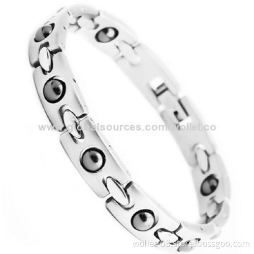 Energy 316L Stainless Steel Bracelet with Hematite Beads, Suitable for Mother's Day Jewelry